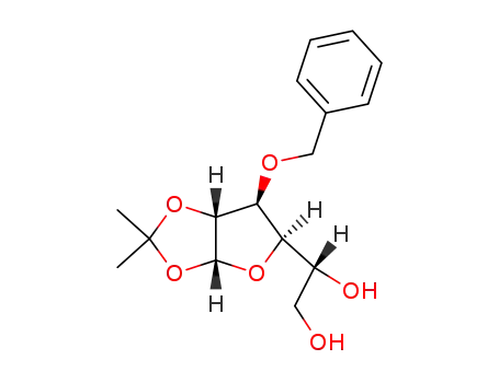 (1R)-1-((3aR,6S,6aR)-6-(benzyloxy)-2,2-dimethyltetrahydrofuro(2,3-d)(1,3)dioxol-5-yl)ethane-1,2-diol