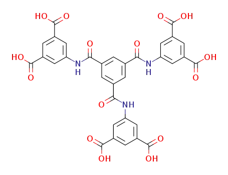 Molecular Structure of 404018-62-8 (1,3-Benzenedicarboxylic acid,
5,5',5''-[1,3,5-benzenetriyltris(carbonylimino)]tris-)