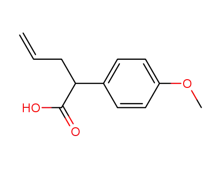 2-(4-methoxyphenyl)-4-pentenoic acid