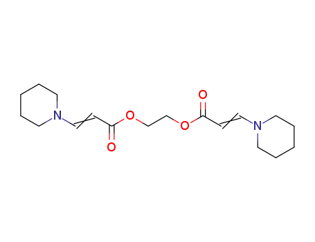 ethylene glycol bis(3-(N-piperidyl)acrylate)