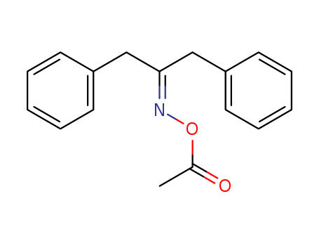 Molecular Structure of 19689-93-1 (2-Propanone, 1,3-diphenyl-, O-acetyloxime)