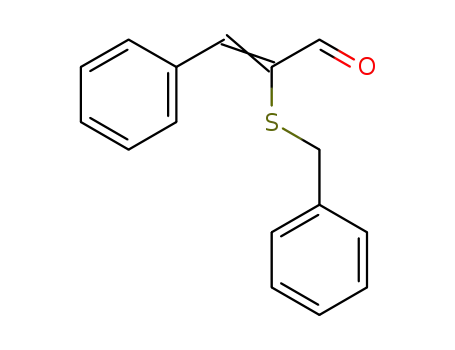 2-benzylsulfanyl-3-phenylpropenal