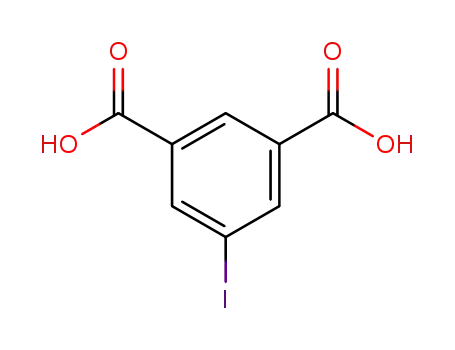 Molecular Structure of 51839-16-8 (5-iodoisophthalic acid)