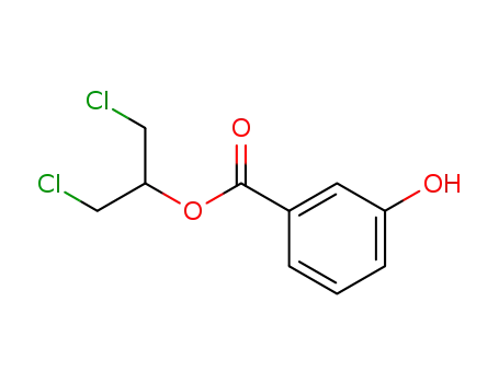 3-hydroxy-benzoic acid-(2-chloro-1-chloromethyl-ethyl ester)