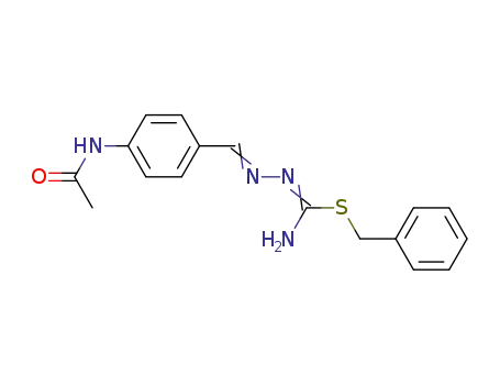 acetic acid-[4-(S-benzyl-isothiosemicarbazonomethyl)-anilide]