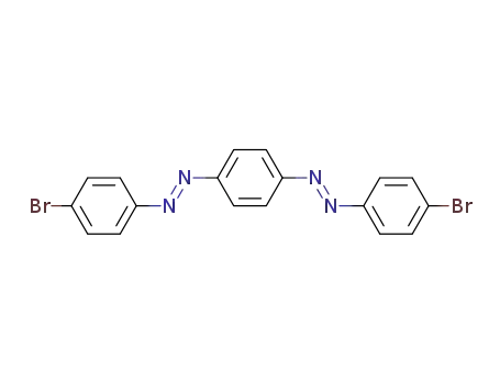 1,4-bis-(4-bromo-phenyl-trans-azo)-benzene