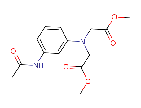 m-acetylamino-N,N-di(methylacetate)aniline