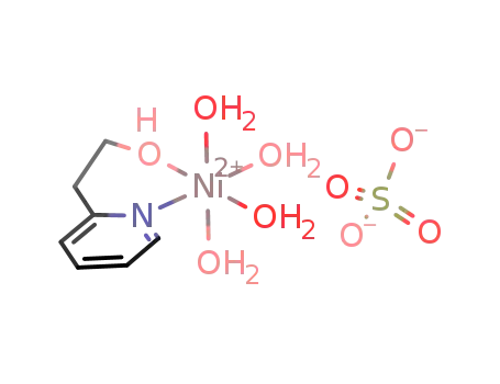 [NiII(2-(2-hydroxylethyl)pyridine)(H2O)4]SO4
