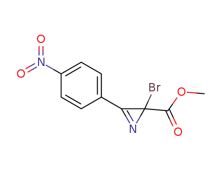 methyl 2-bromo-3-(4-nitrophenyl)-2H-azirine-2-carboxylate