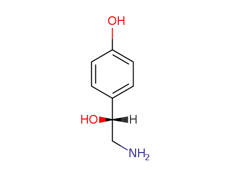 Molecular Structure of 876-04-0 ((R)-Octopamine)