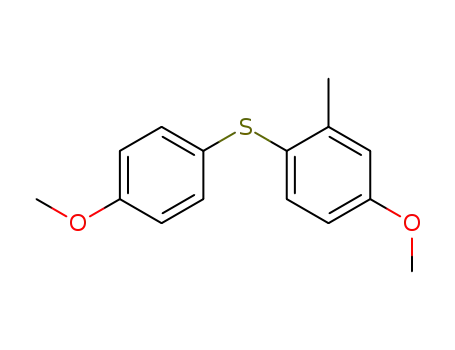 (4-methoxy-2-methylphenyl)(4-methoxyphenyl)sulfane