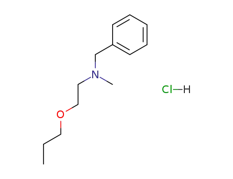 N-benzyl-N-methyl-2-propoxyethan-1-amine hydrochloride