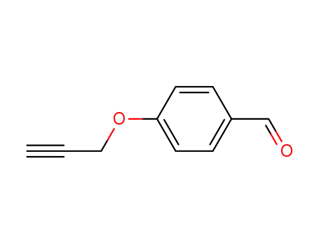 Molecular Structure of 5651-86-5 (4-(Prop-2-ynyloxy)benzaldehyde)