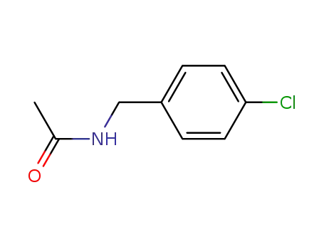 Molecular Structure of 57058-33-0 (AcetaMide, N-[(4-chlorophenyl)Methyl]-)