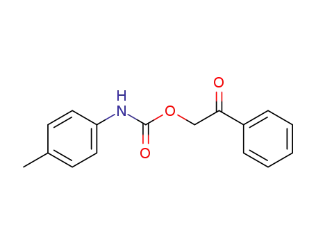 2-oxo-2-phenylethyl p-tolylcarbamate