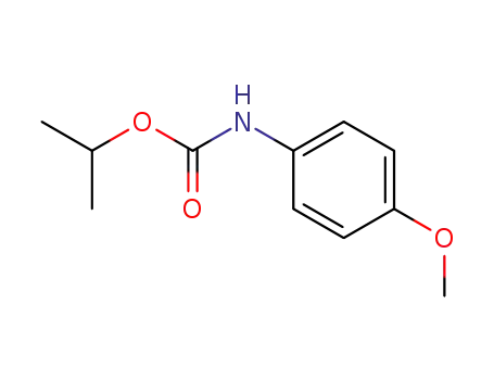 Molecular Structure of 85221-16-5 (propan-2-yl (4-methoxyphenyl)carbamate)
