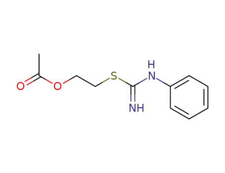 S-(2-acetoxy-ethyl)-N-phenyl-isothiourea