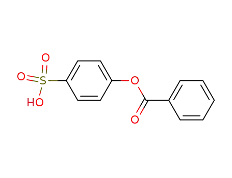 Molecular Structure of 61308-40-5 (Benzenesulfonic acid, 4-(benzoyloxy)-)