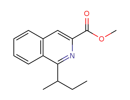 methyl 1-(sec-butyl)isoquinoline-3-carboxylate