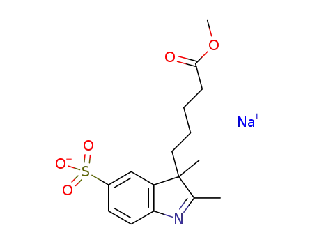 sodium 3-(5-methoxy-5-oxopentyl)-2,3-dimethyl-3H-indole-5-sulfonate