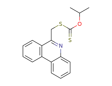 O-isopropyl S-(phenanthridin-6-ylmethyl) carbonodithioate