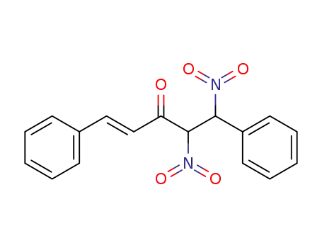 4,5-dinitro-1,5-diphenyl-pent-1-en-3-one