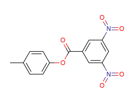 벤조산, 3,5-디니트로-, 4-메틸페닐 에스테르