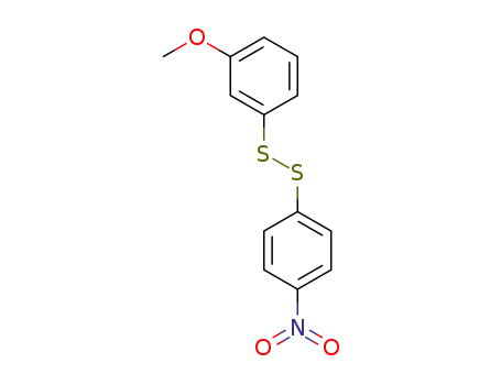 1-(3-methoxyphenyl)-2-(4-nitrophenyl)disulfane