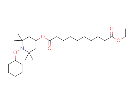 (1-cyclohexyloxy-2,2,6,6-tetramethylpiperidin-4-yl)sebacic acid monomethyl ester