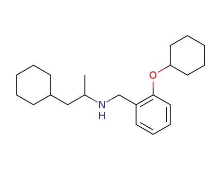 1-cyclohexyl-N-(2-(cyclohexyloxy)benzyl)propan-2-amine