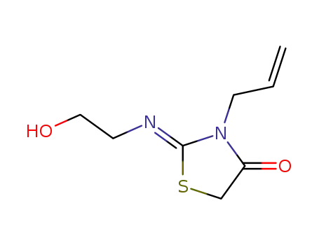 (2Z)-2-[(2-hydroxyethyl)imino]-3-allyl-1,3-thiazolidin-4-one