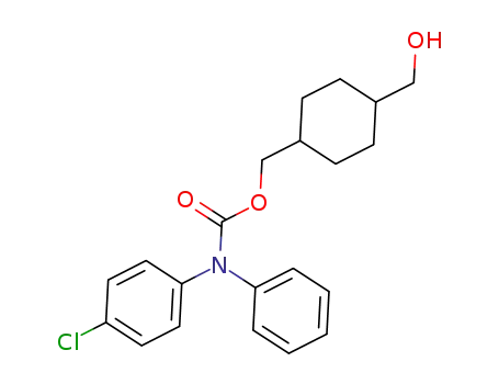 (4-(hydroxymethyl)cyclohexyl)methyl (4-chlorophenyl)(phenyl)carbamate