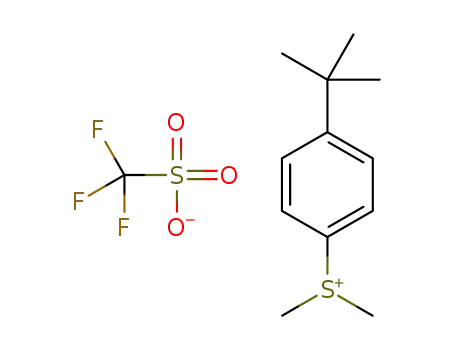 dimethyl (p-tert-butylphenyl)sulfonium trifluoromethanesulfonate