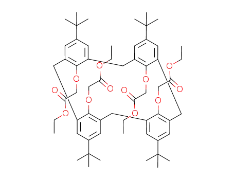 5,11,17,23-tetra-tert-butyl-[25,26,27,28-(ethylethanoate)oxy]-calix[4]arene