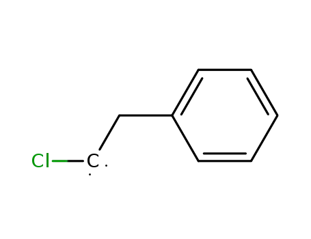 Molecular Structure of 88211-07-8 (Ethylidene, 1-chloro-2-phenyl-)