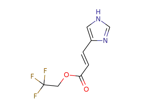 2,2,2-trifluoroethyl (E)-3-(1H-imidazol-4-yl)acrylate