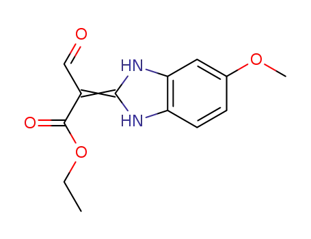 ethyl 2-(5-methoxy-1,3-dihydro-2H-benzo[d]imidazol-2-ylidene)-3-oxopropanoate