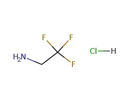 Molecular Structure of 373-88-6 (2,2,2-Trifluoroethylamine hydrochloride)