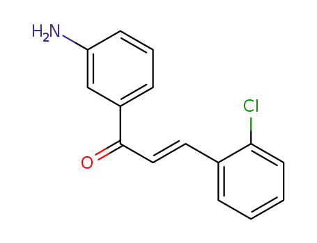 (2E)‑1‑(3-aminophenyl)‑3‑(2‑chlorophenyl)prop‑2‑en‑1‑one