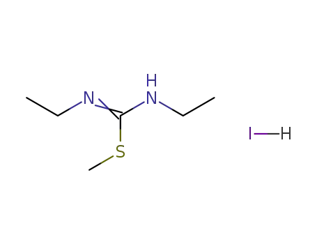 S-methyl-N,N'-diethylisothiouronium hydriodide