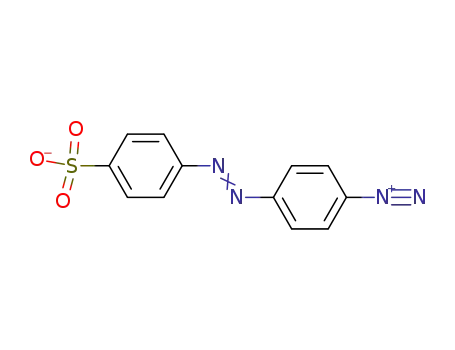 Benzenediazonium, 4-((4-sulfophenyl)azo)-, inner salt