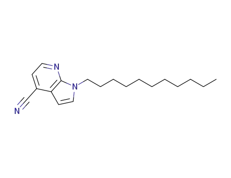 1-undecyl-1H-pyrrolo[2,3-b]pyridine-4-carbonitrile