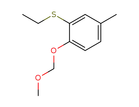 2-(ethylsulfanyl)-1-(methoxymethoxy)-4-methylbenzene