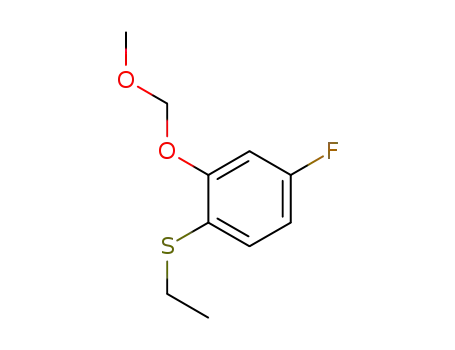 1-(ethylsulfanyl)-4-fluoro-2-(methoxymethoxy)benzene