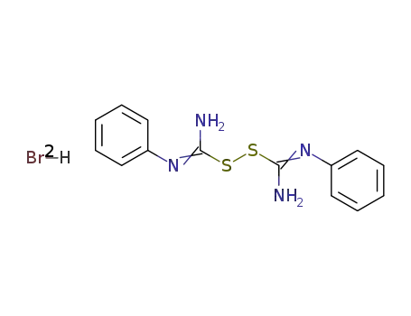 N,N''-diphenyl-μ-disulfido-dicarboxamidine; dihydrobromide