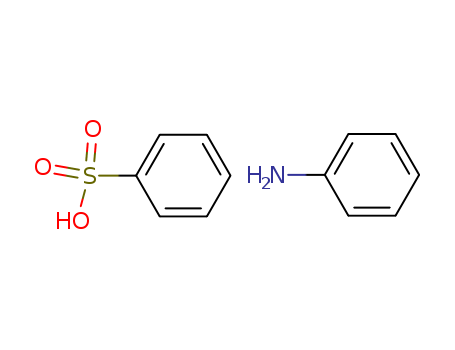 Benzenesulphonic acid, compound with aniline (1:1)