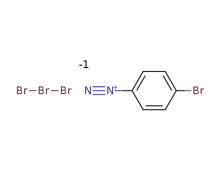 4-bromo-benzenediazonium; tribromoide