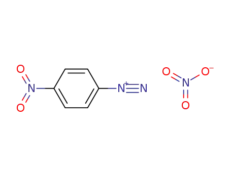 p-nitrobenzene diazonium nitrate