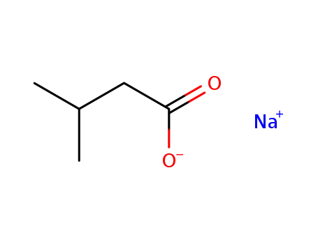 Butanoic acid,3-methyl-, sodium salt (1:1)