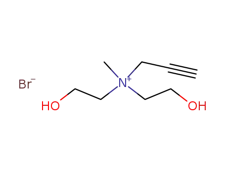 N,N-bis(2-hydroxyethyl)-N-methylprop-2-yn-1-aminium bromide